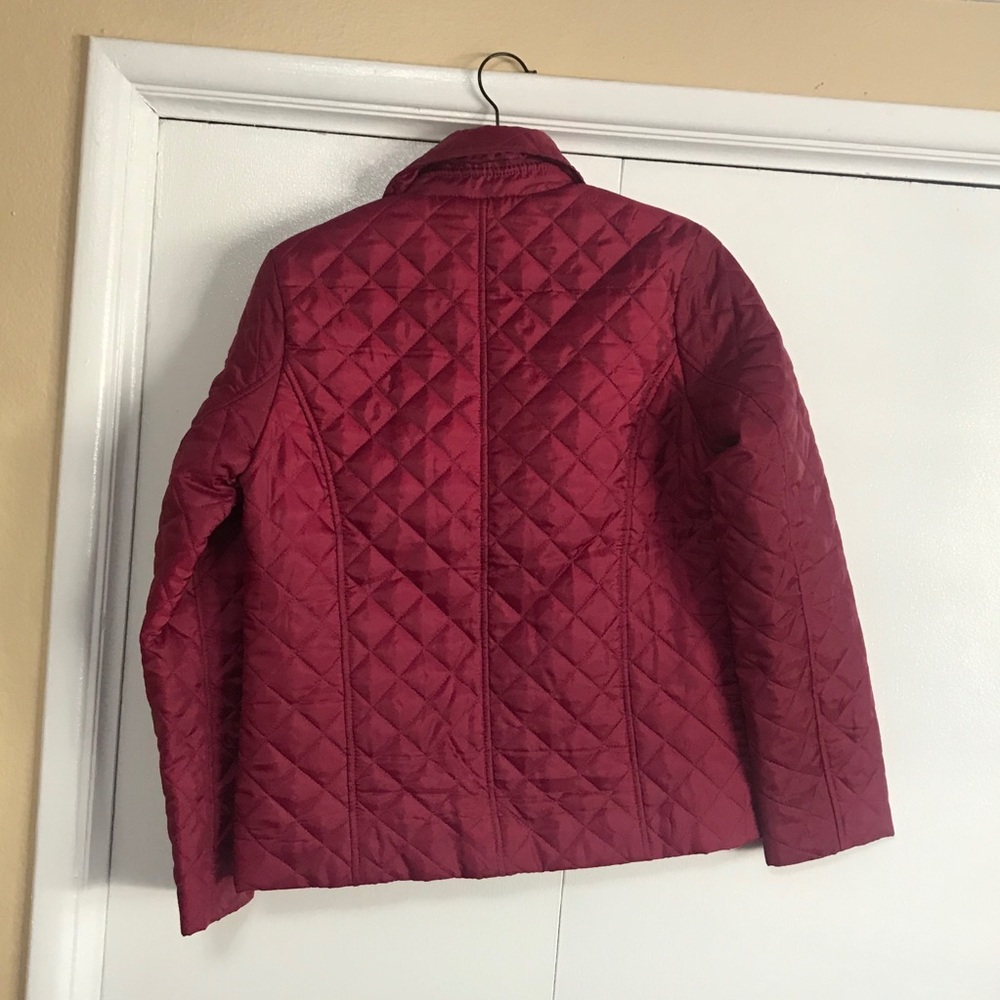 Red puffer jacket - Picture 5 of 5